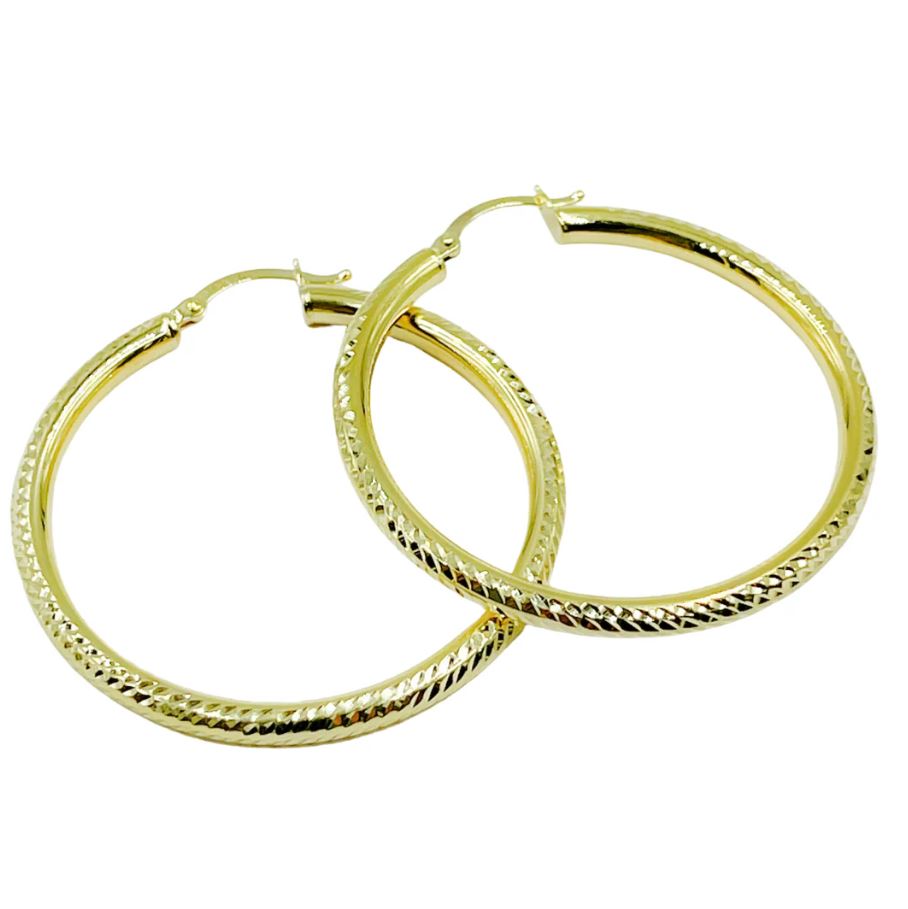14k yellow gold earrings