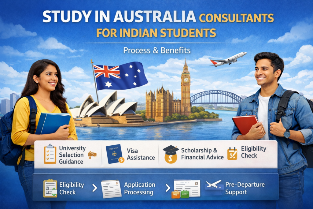 Study in Australia Consultants for Indian Students