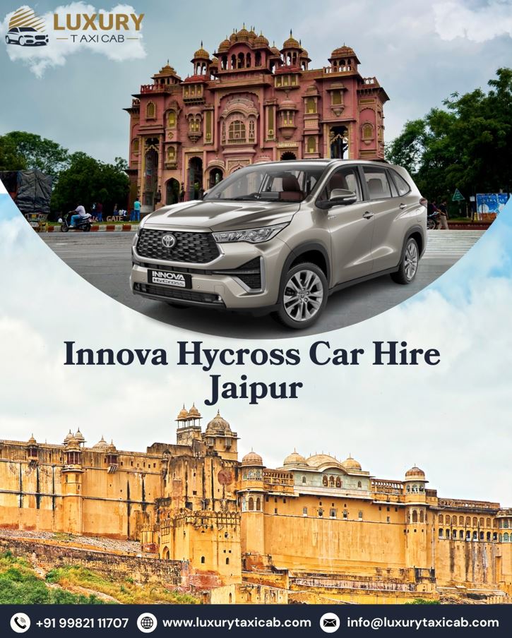 Innova Hycross Car Hire Jaipur
