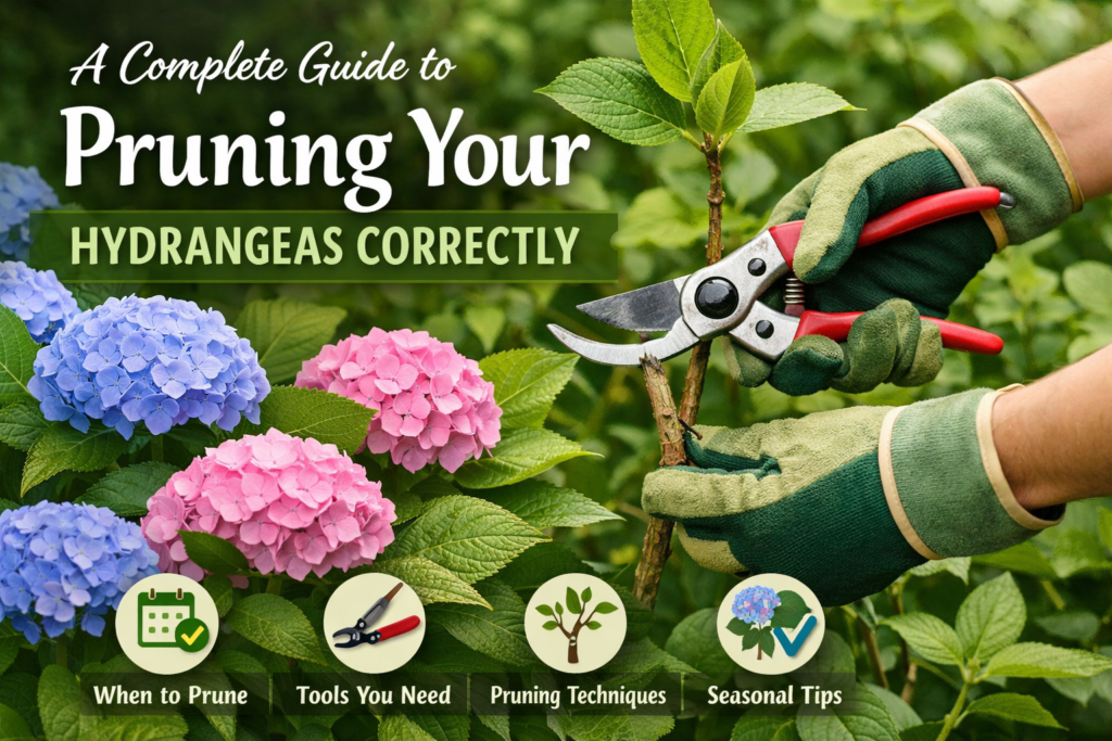 Pruning Hydrangeas