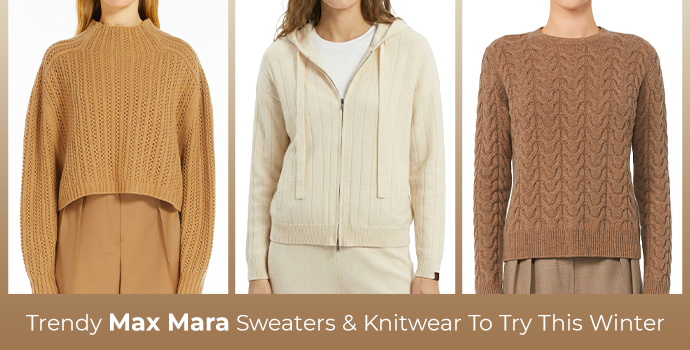 Trendy Max Mara Sweaters & Knitwear To Try This Winter
