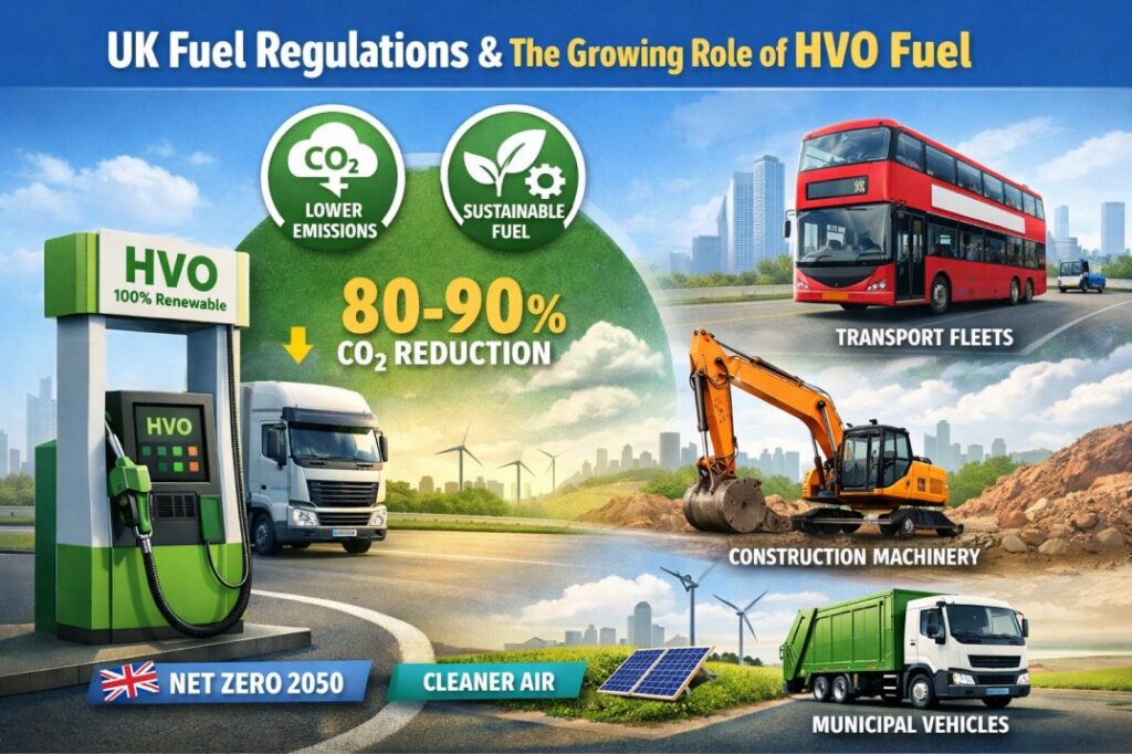 UK Fuel Regulations and the Growing Role of HVO Fuel