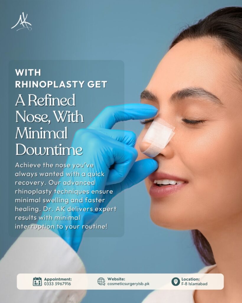 best rhinoplasty surgeon in islamabad