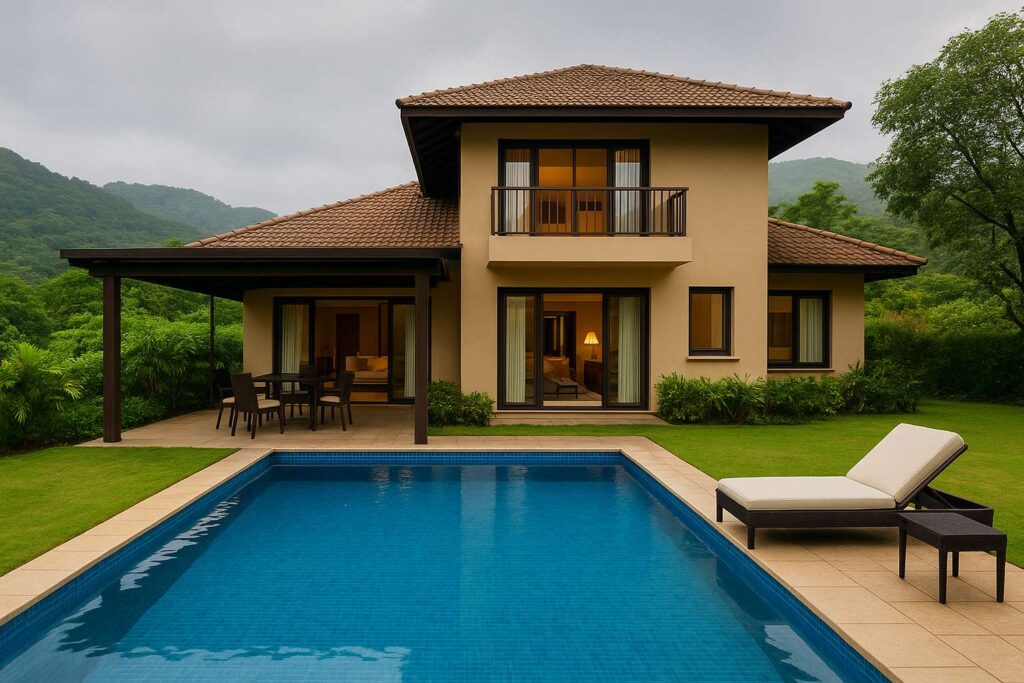 luxury villa rental in Lonavala
