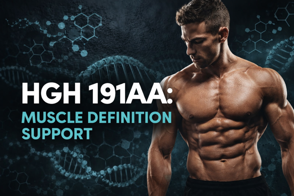 HGH 191AA Peptide for Lean Muscle Support and Performance Enhancement