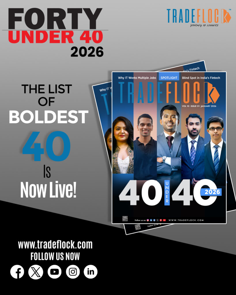 Tradeflock Announces India’s 40 Under 40 2026, Celebrating the Nation’s Most Influential Young Business Leaders