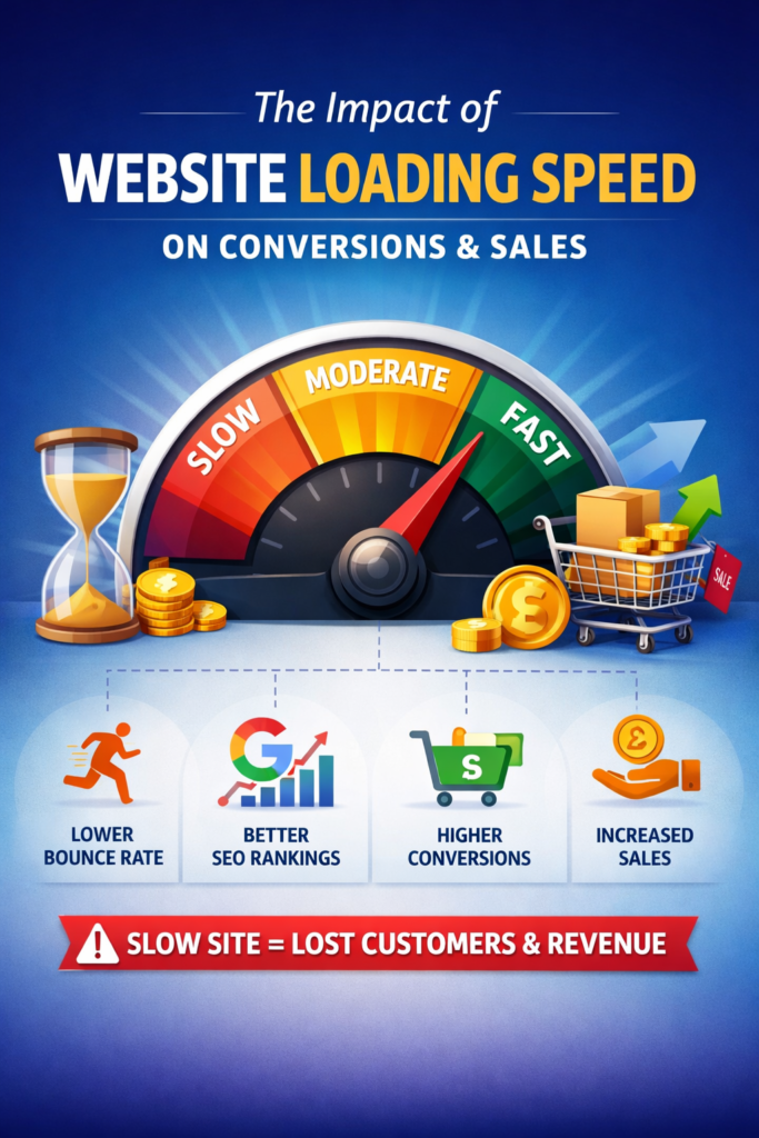 The Impact of Website Loading Speed on Conversions and Sales