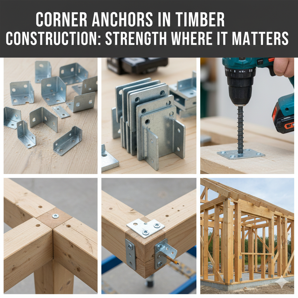Corner Anchors in Timber Construction: Strength Where It Matters