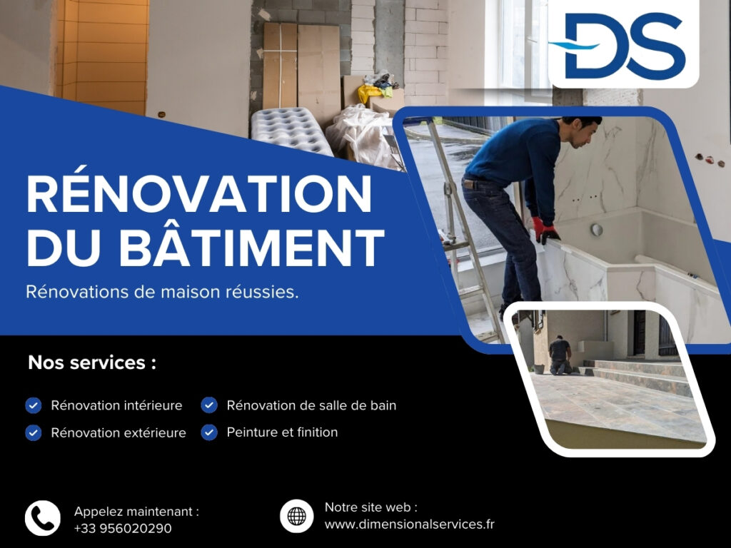 Rénovation maison Le Blanc-Mesnil