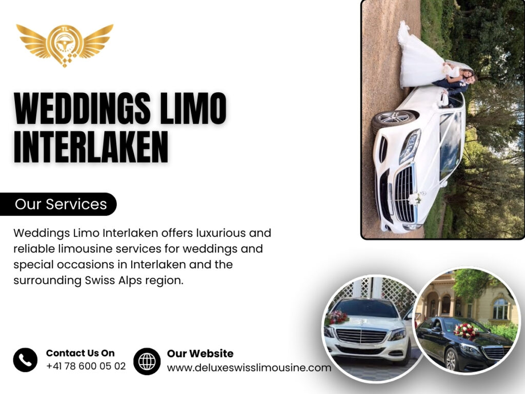 Luxury limousine in Interlaken