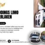 Luxury limousine in Interlaken