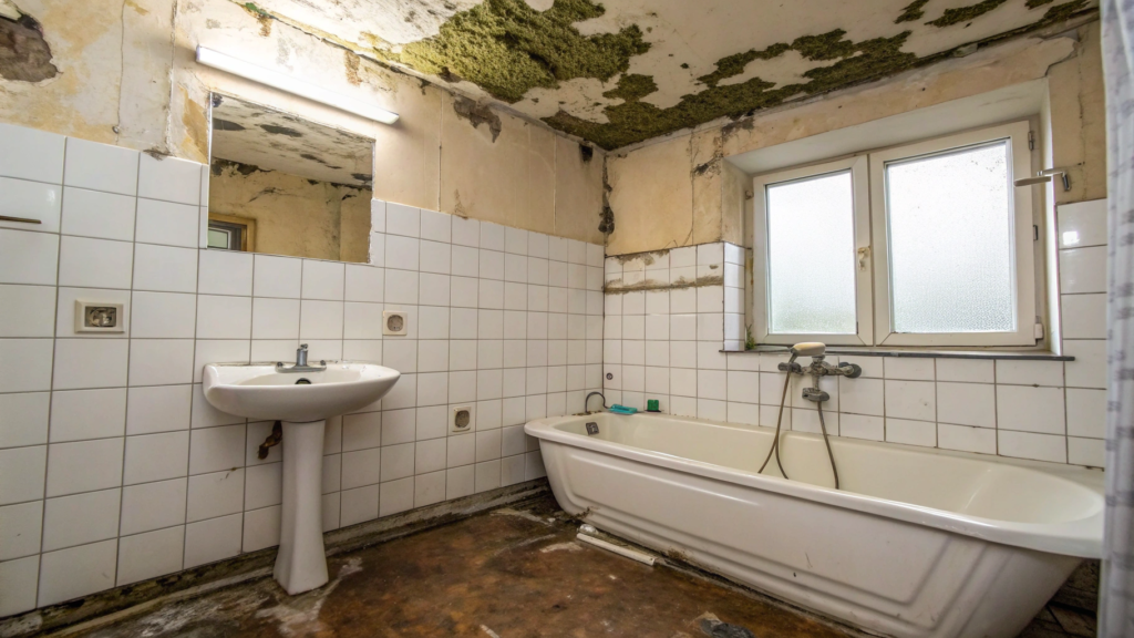 bathroom-water-damage