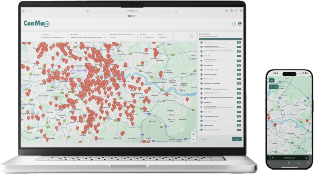 Planning Applications in London | ConMap