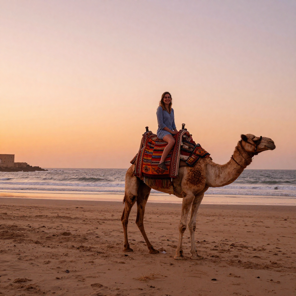 Sunset Camels & Stunning Photos in Essaouira الصويرة