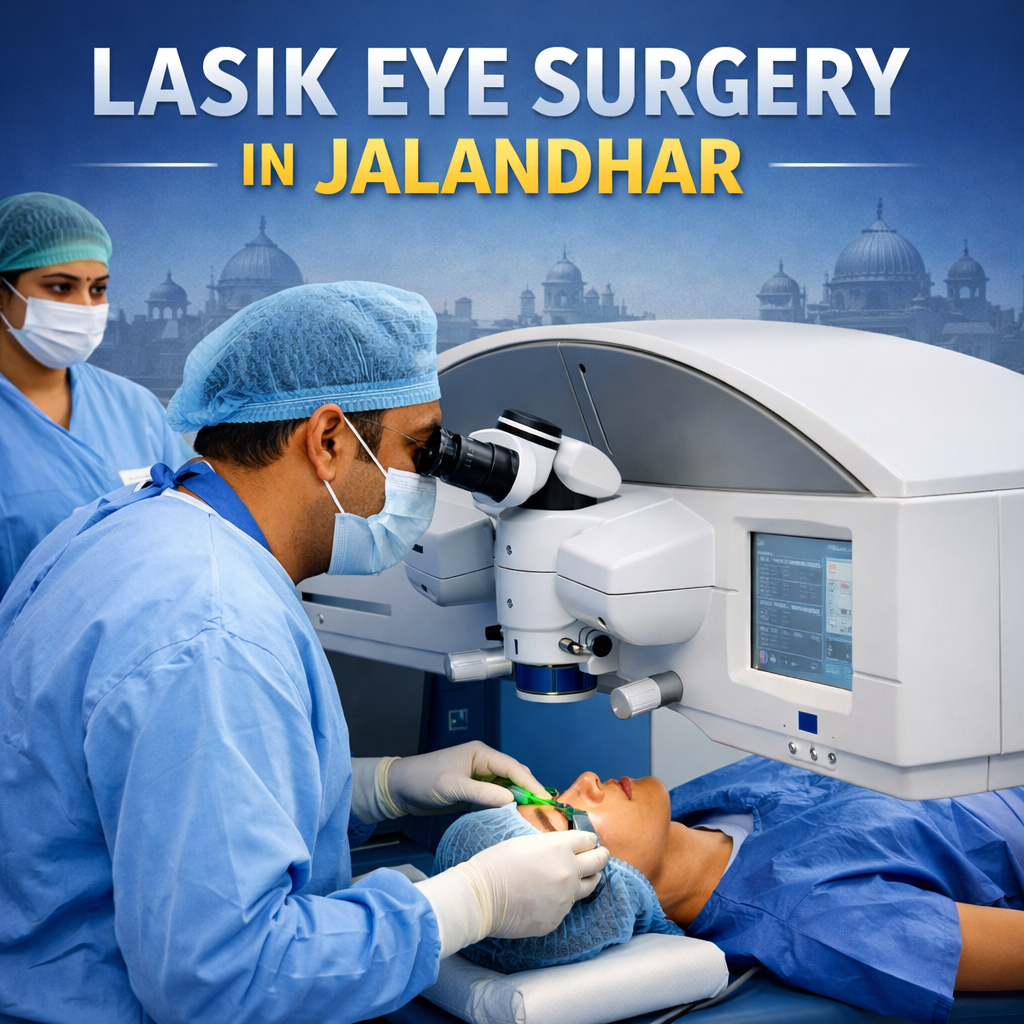 LASIK Eye Surgery in Jalandhar: A Complete Guide to Clear Vision Without Glasses