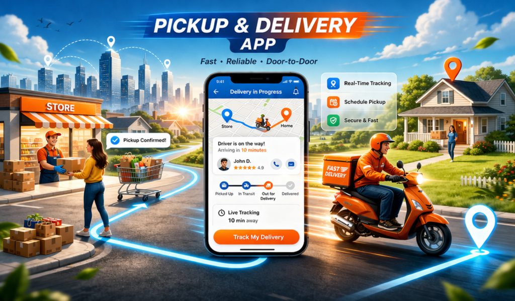 How Pickup and Delivery Apps Improve Customer Convenience
