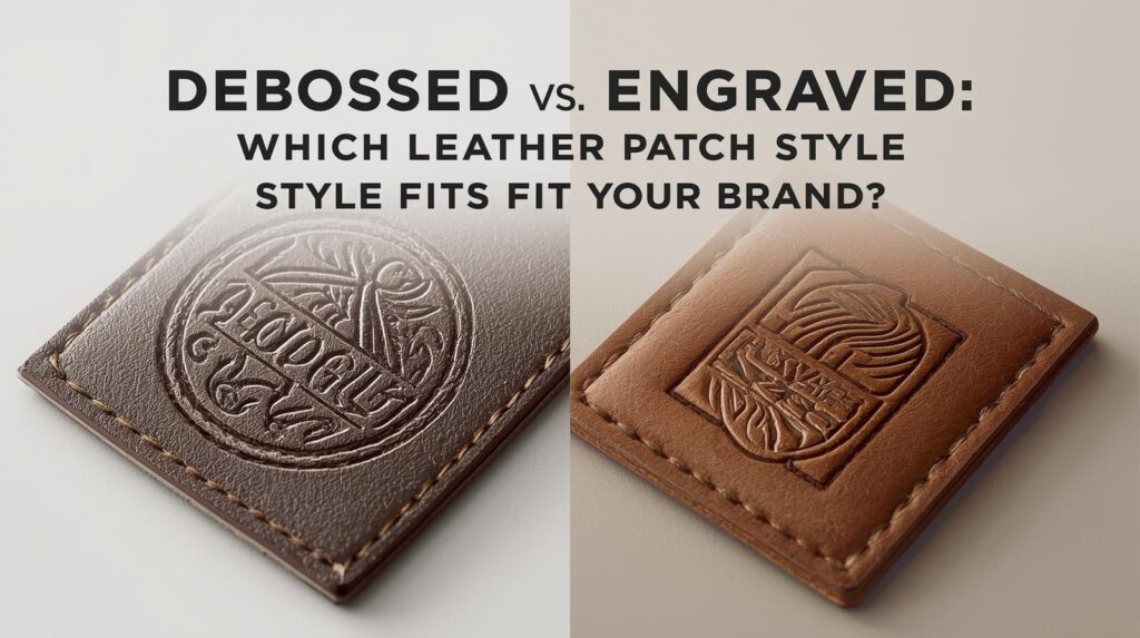 Debossed vs. Engraved