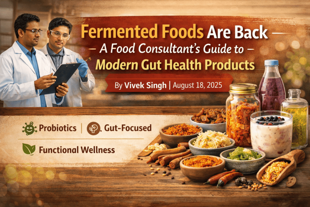 Fermented foods for gut health