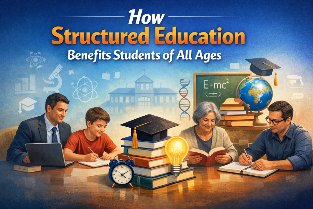 How Structured Education Benefits Students of All Ages