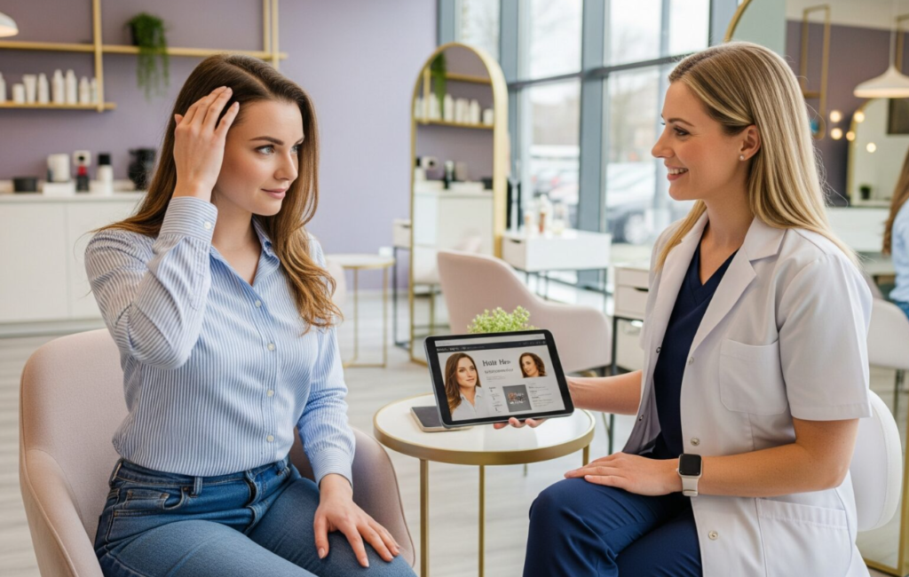 female hair transplant