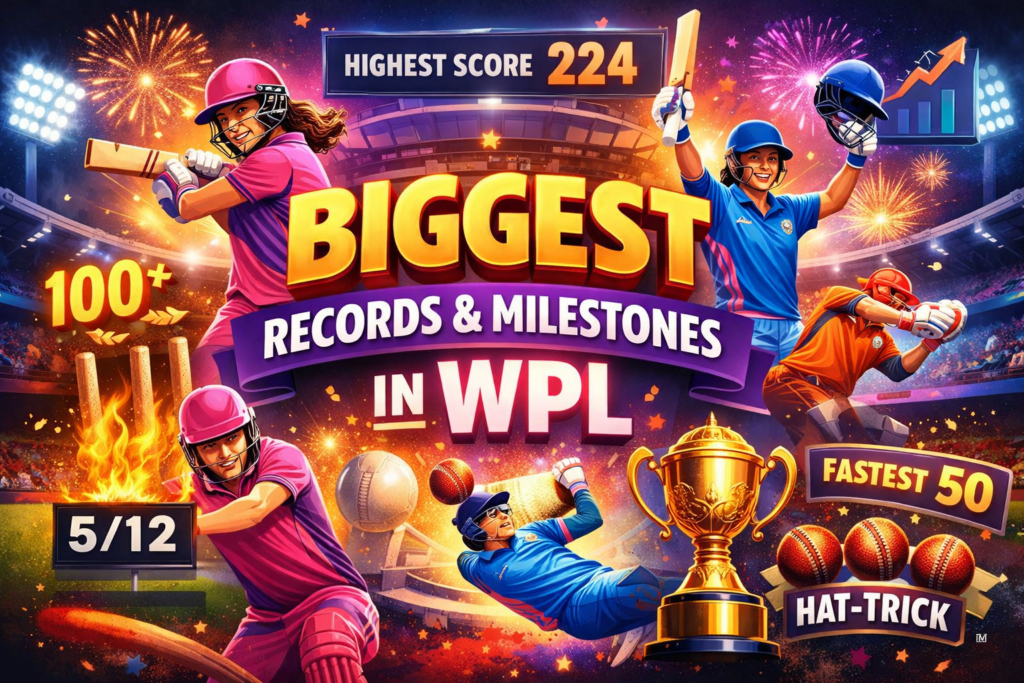 WPL records and milestones celebration