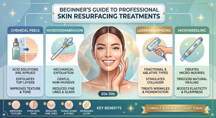 Beginner Guide to Professional Skin Resurfacing Treatments