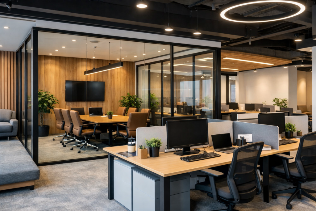 Modern Corporate Office Interior Designers In Gurgaon