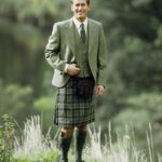 tweed kilt jacket