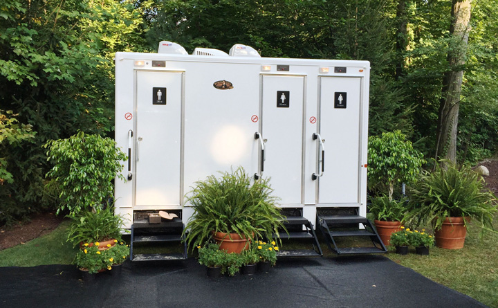 Luxury Restroom Trailer Rental