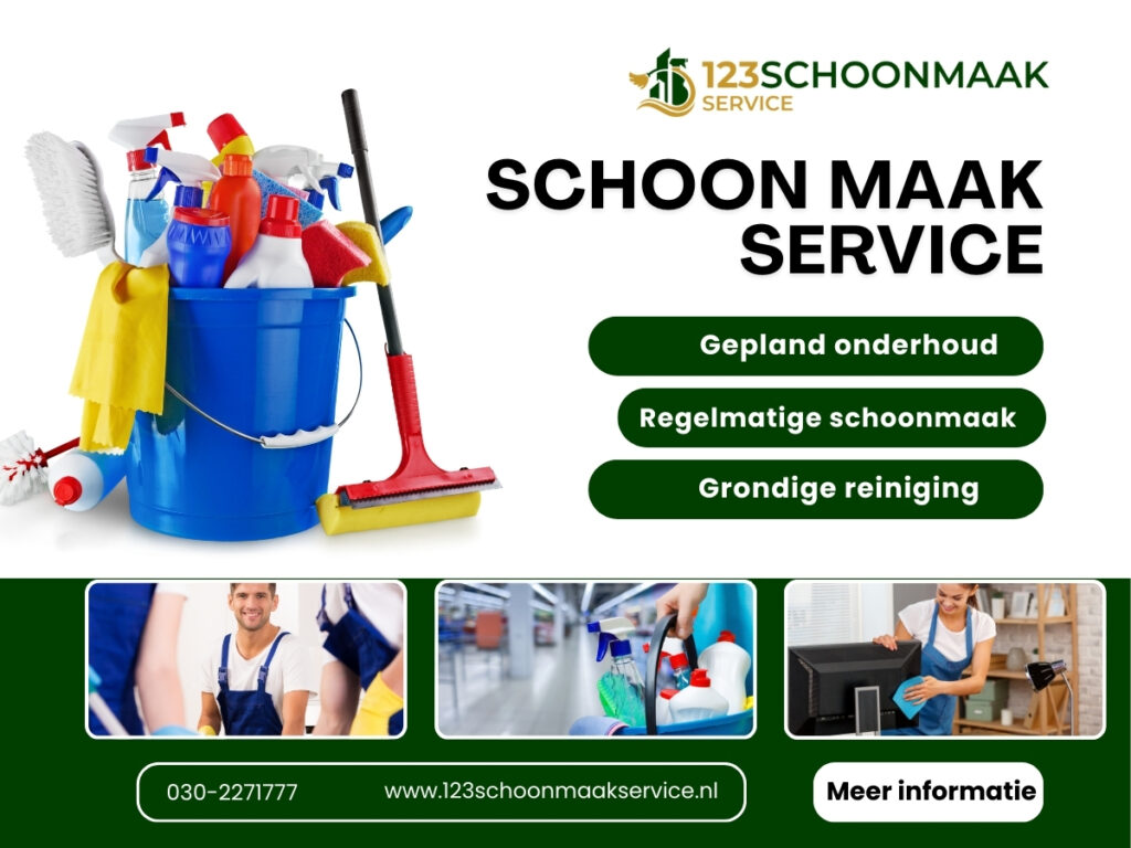 Schoonmaken bedrijf Nieuwegein