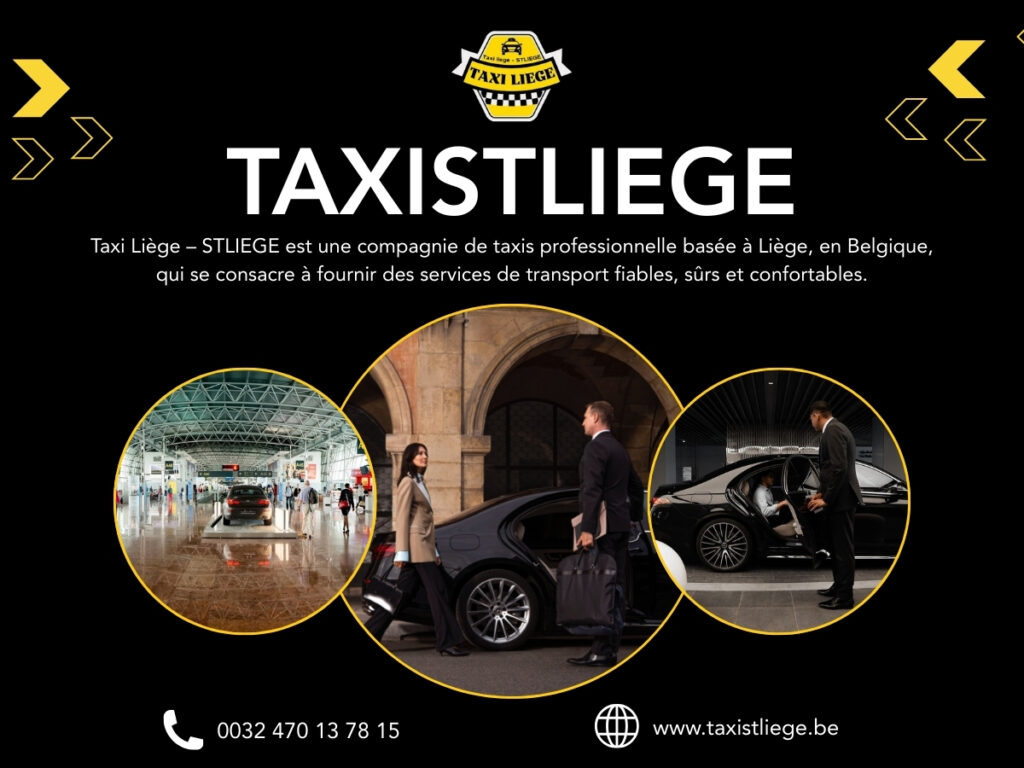 Réservation de taxi en ligne à Liège