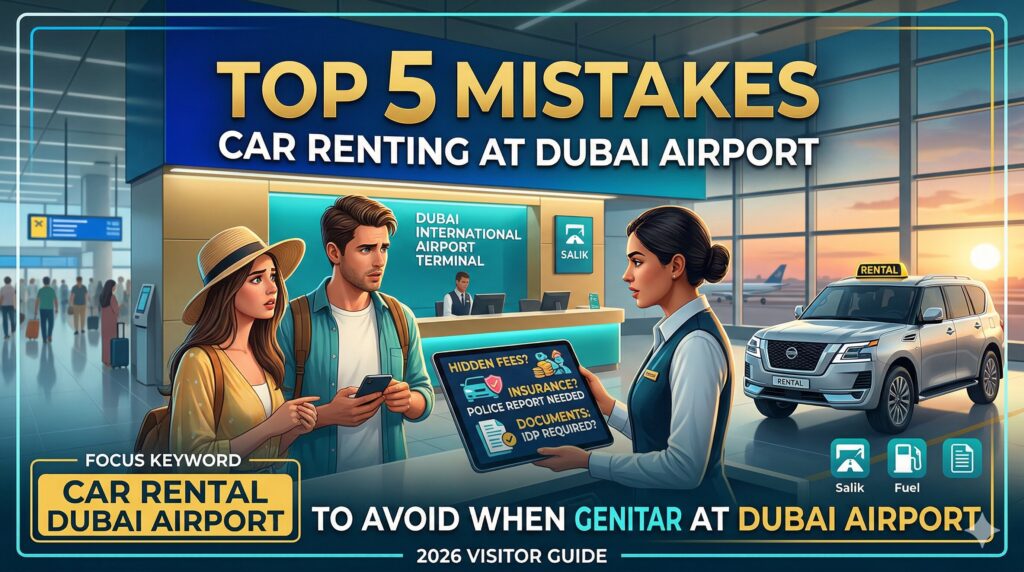 Top 5 Mistakes to Avoid When Renting a Car at Dubai Airport
