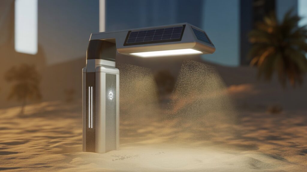 Self Cleaning Street Lamp Research Dust Resistant Lamp