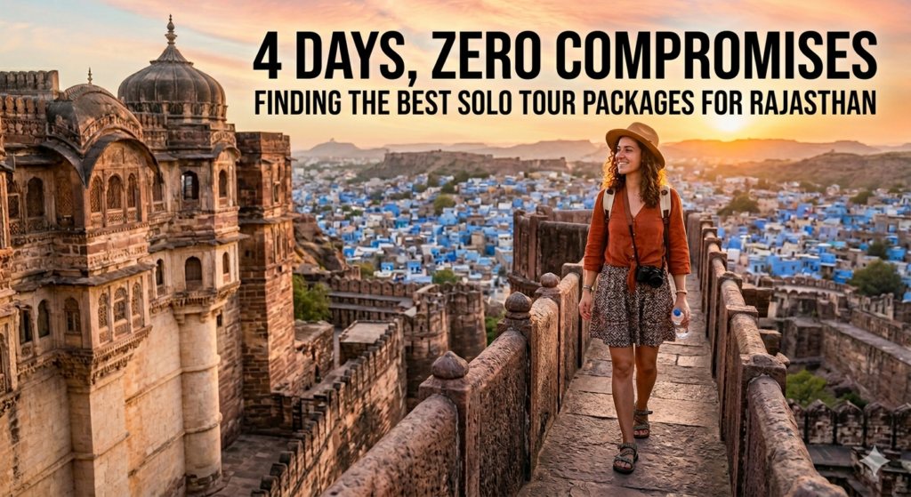 4 Days, Zero Compromises Finding the Best Solo Tour Packages for Rajasthan