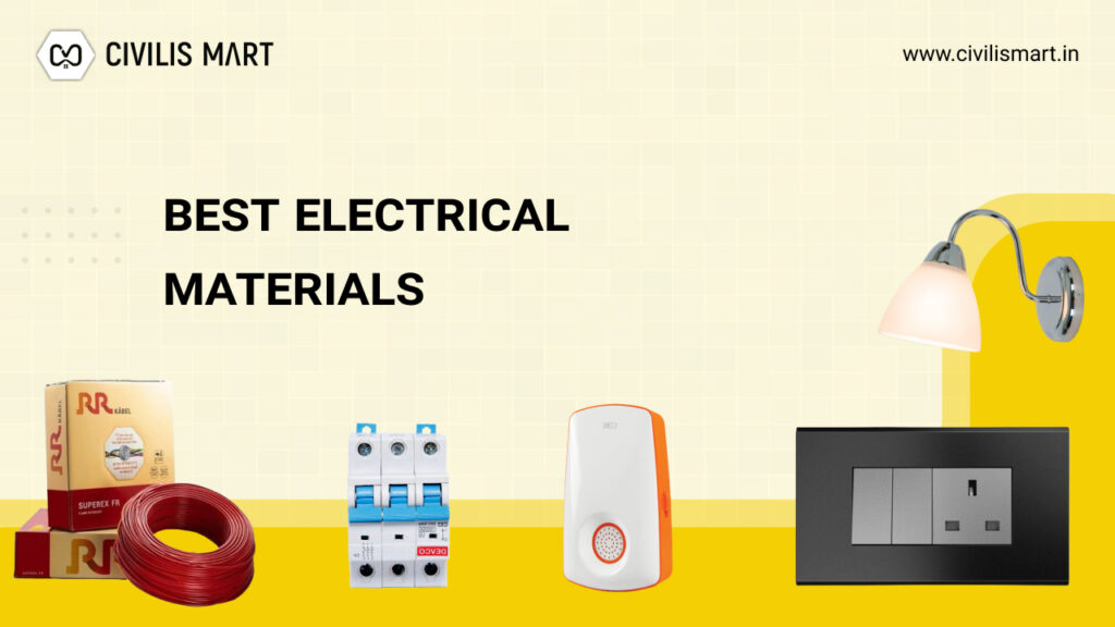 Best Electrical Materials Online in Surat, Gujarat by civilismart