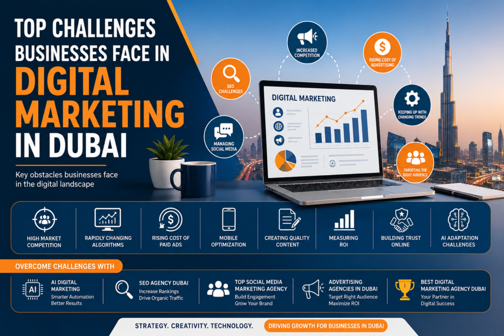 Top Challenges Businesses Face in Digital Marketing in Dubai