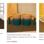 Shop premium ceramic mugs crafted with modern designs and handcrafted finishes. Ideal for homes, cafés, and gifting.