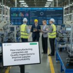 How Manufacturing Companies Use Quality Inspections to Improve Supplier Accountability